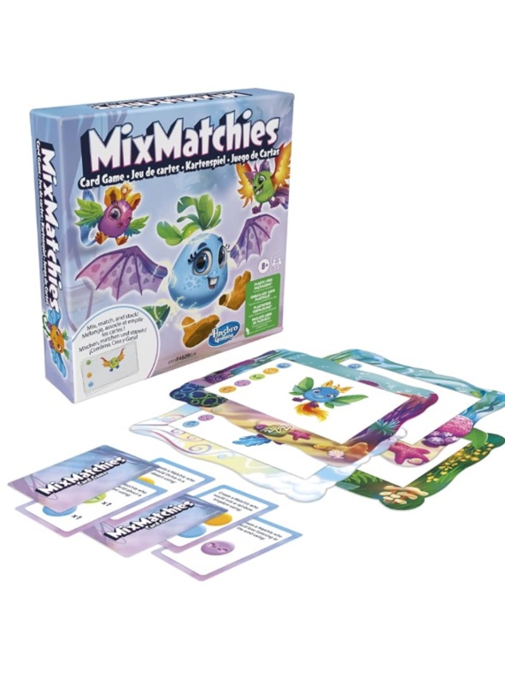New🌈 Hasbro MixMatchies Card Game create magical friends